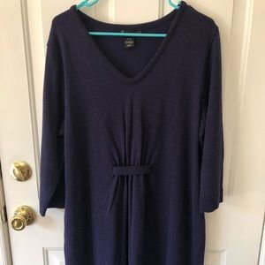 Perfect Purple Holiday Sweater Dress!